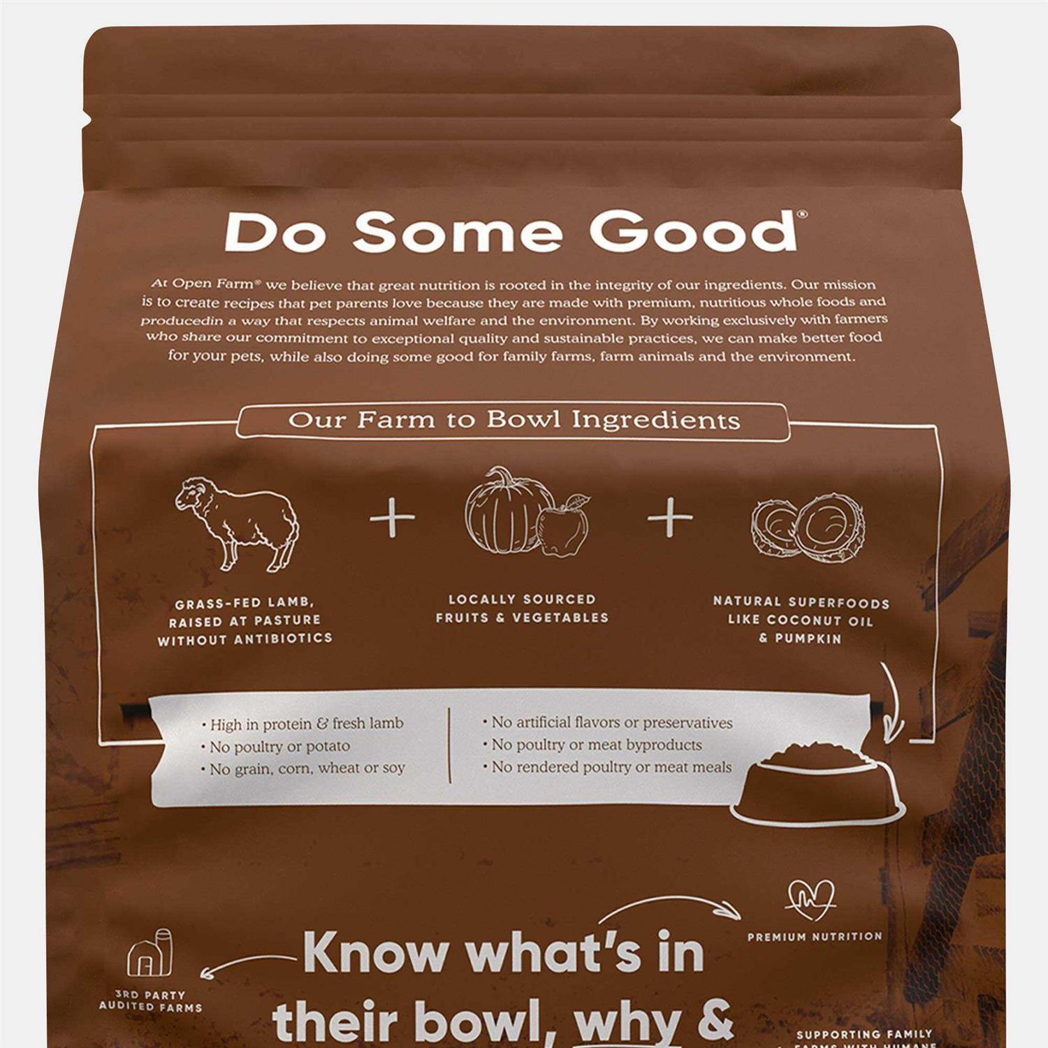 Grain Free Pasture Raised Lamb Dry Cat Food k7m