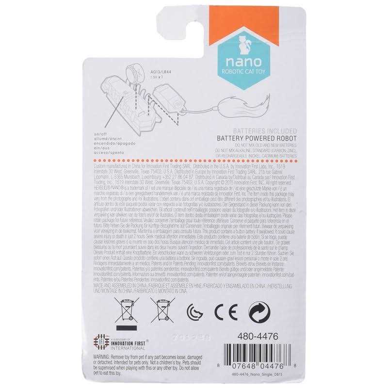 Hexbug Nano Robotic Cat Toy 7k