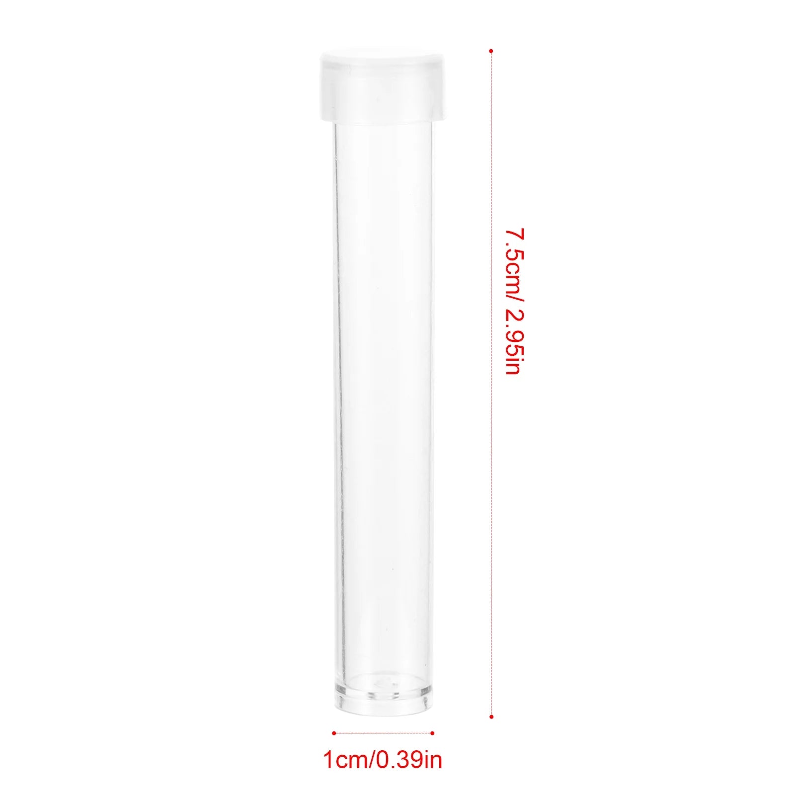 Clear Storage Bins Plastic Transparent Tube a7