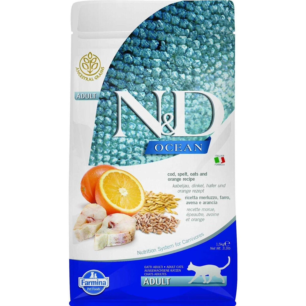 Farmina N&amp;D Ocean Adult Cod Spelt - Pet Supplies online store