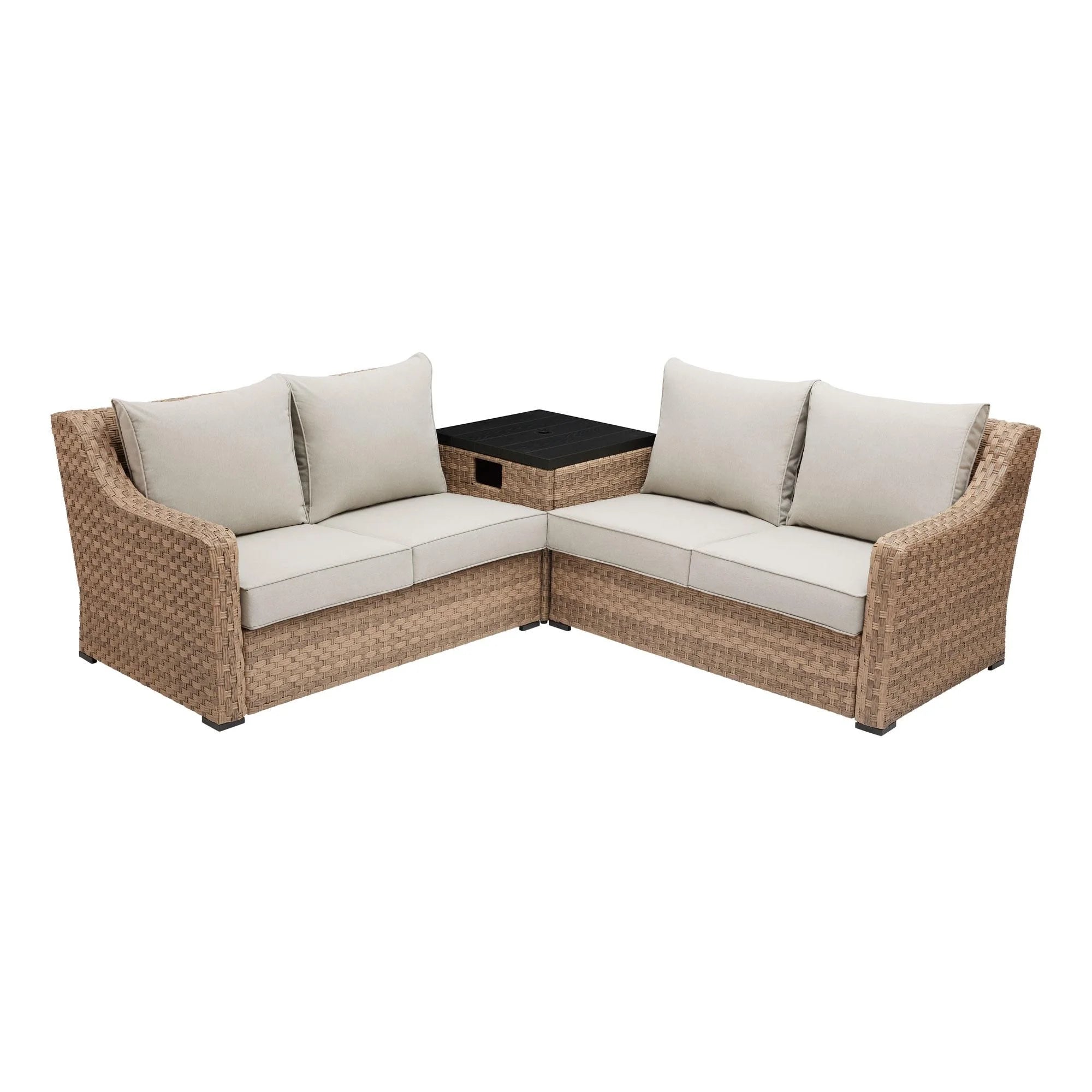 Outdoor Sectional Set 3-Piece a7
