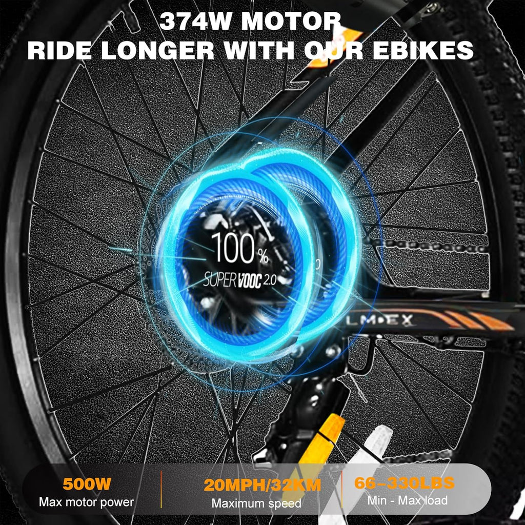 Electric Mountain Bike 26 Inch 500W Commuter E-bike a7