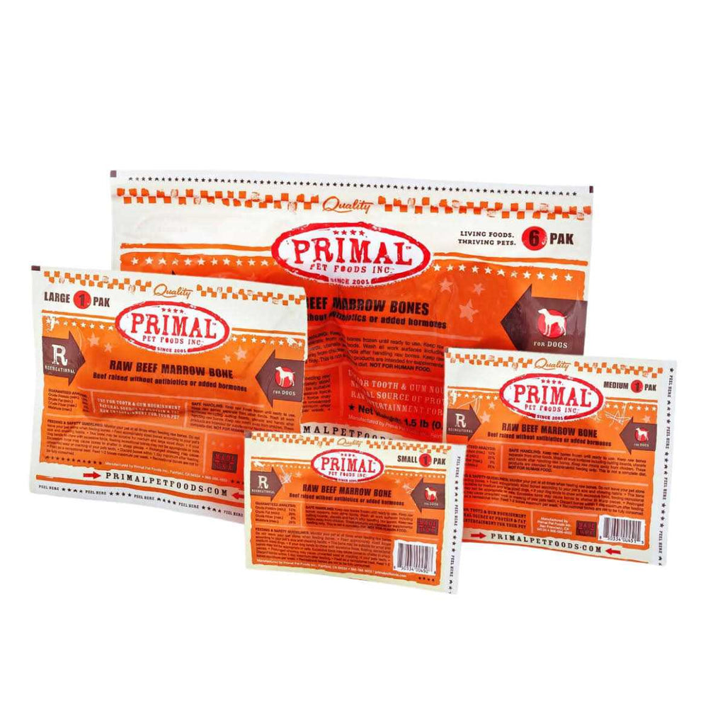 Frozen Beef Marrow Bones for Pets k7m