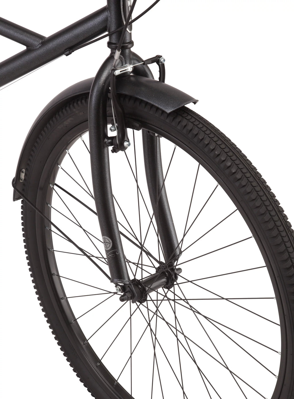 Cruiser bike 29-inch wheels 7-speed men's frame black a7