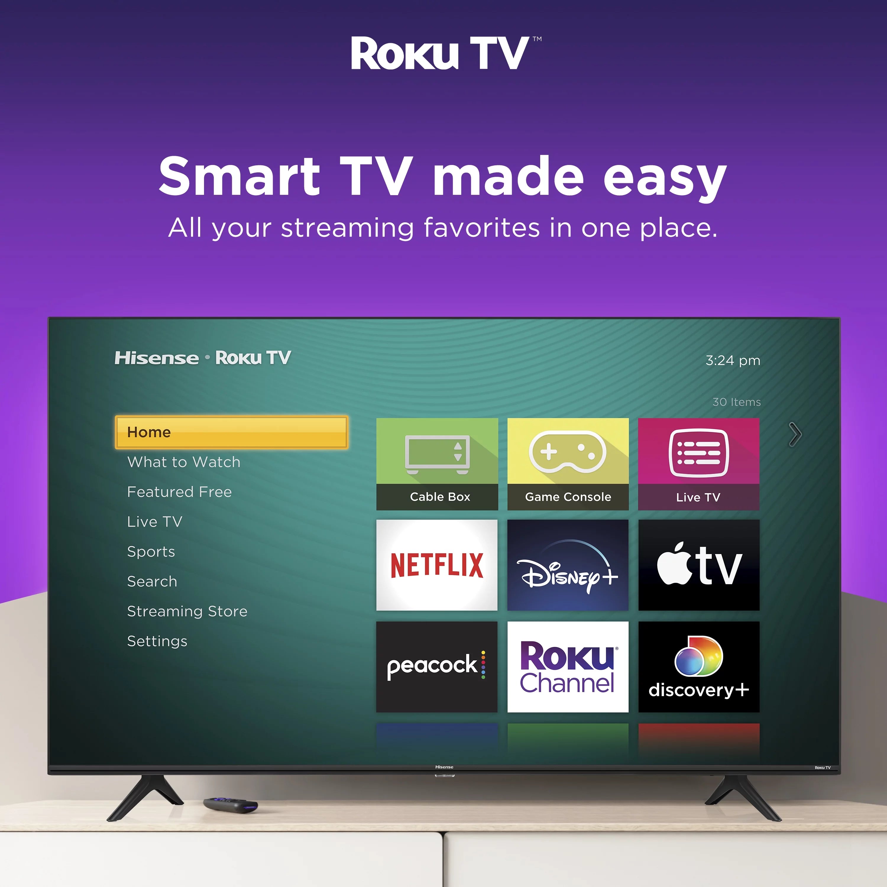 75" 4K UHD LED Smart TV a7