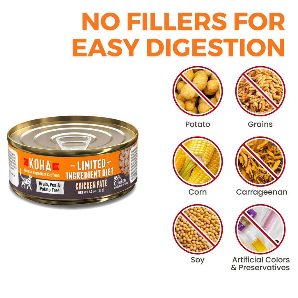 Chicken Pate Canned Cat Food Grain Free k7