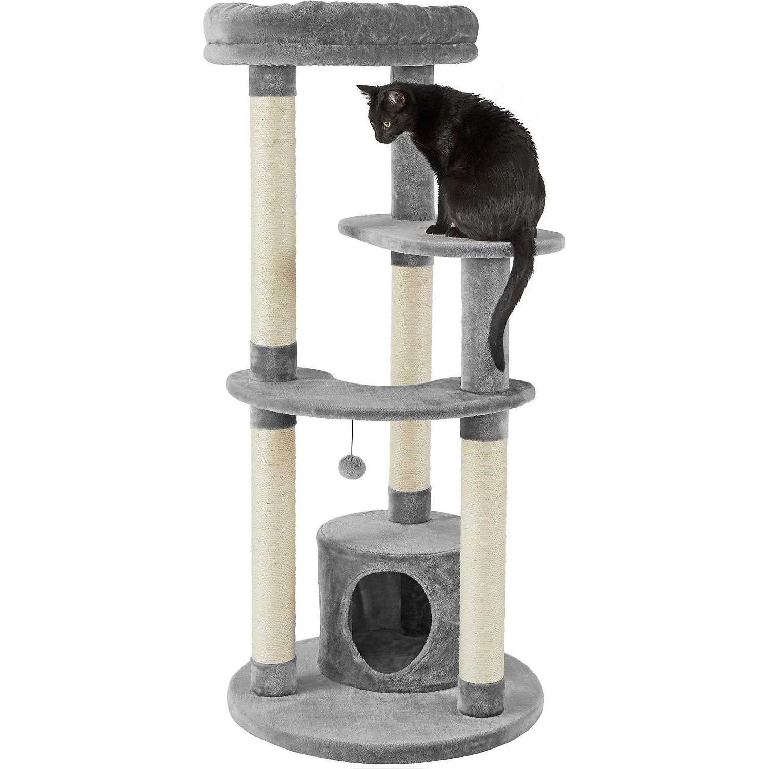 Cat Tree Condo with Faux Fur a7