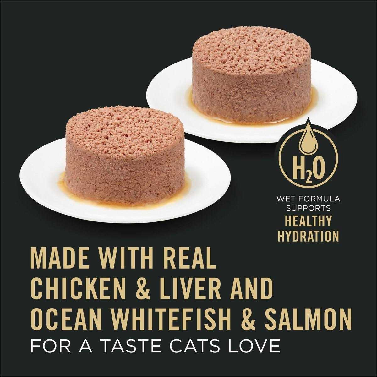 Wet Kitten Food Variety Pack Grain-Free Chicken Salmon a7