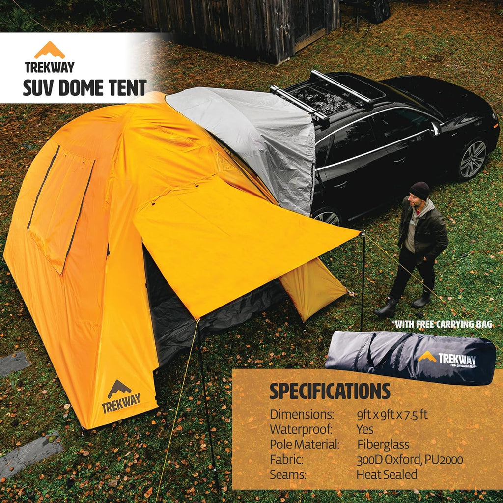 Waterproof Instant Camping Tent for SUV 9x9 ft k7