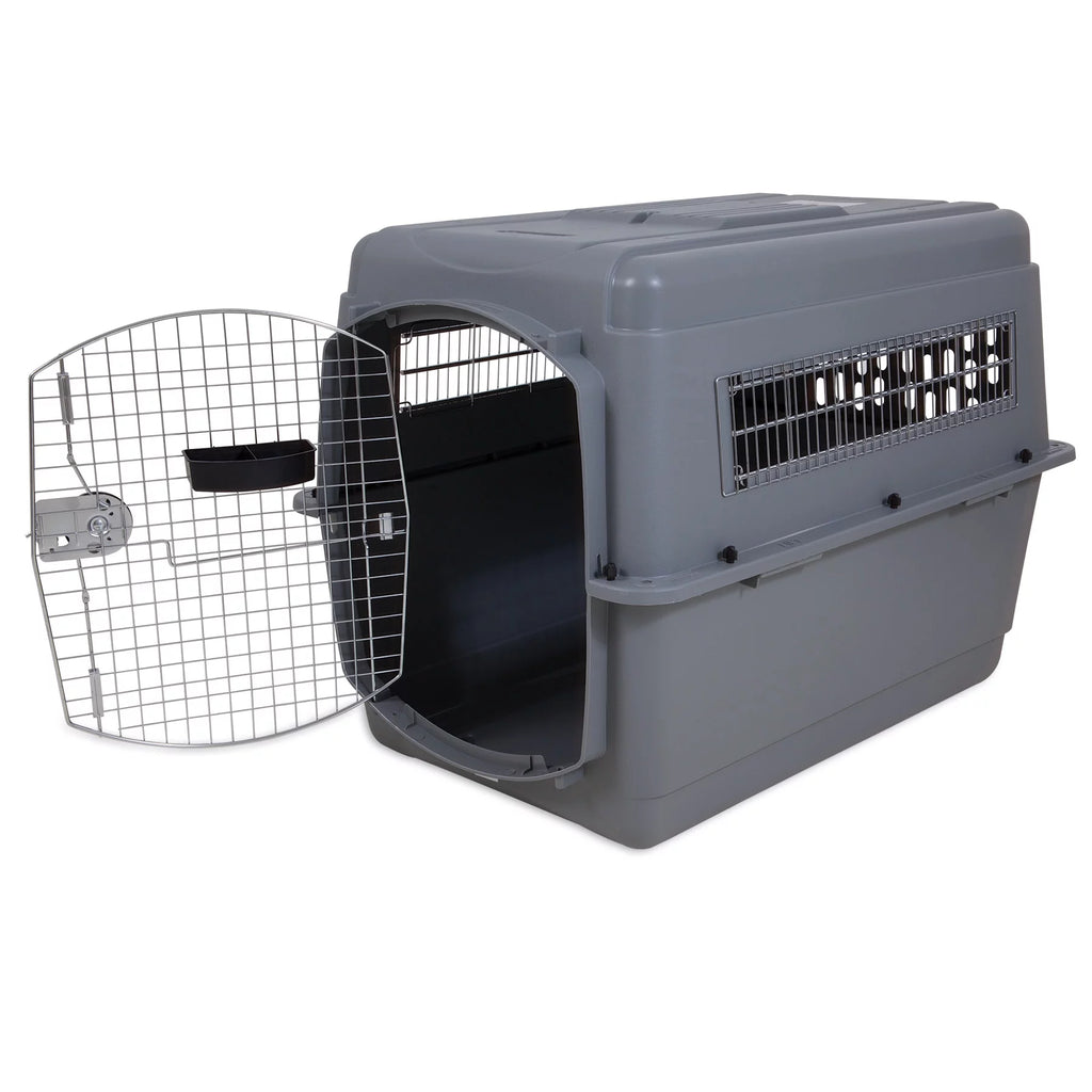 Dog Crate Travel Carrier 40 XL Gray k7p