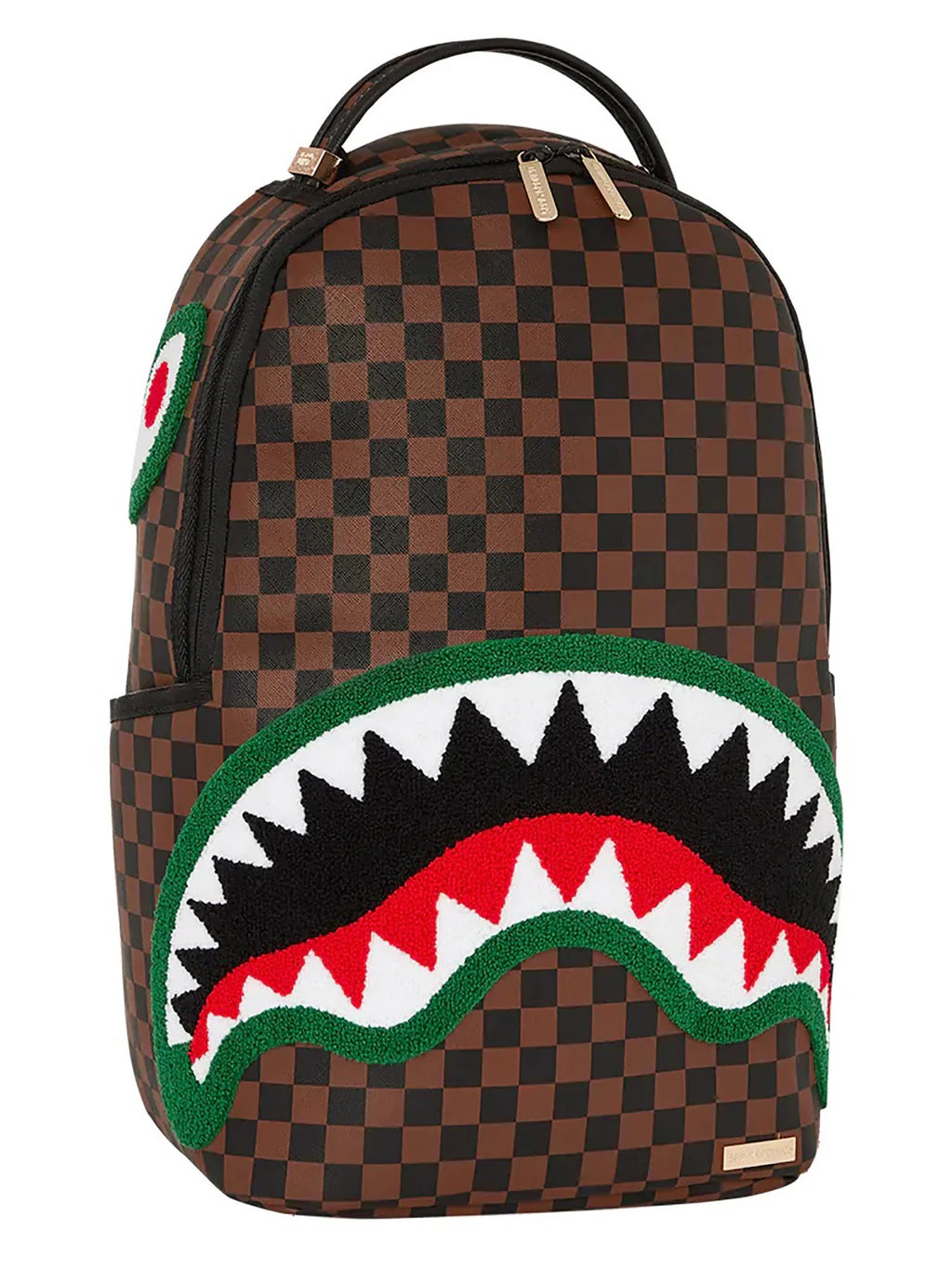 Chenille Backpack Brown k7m