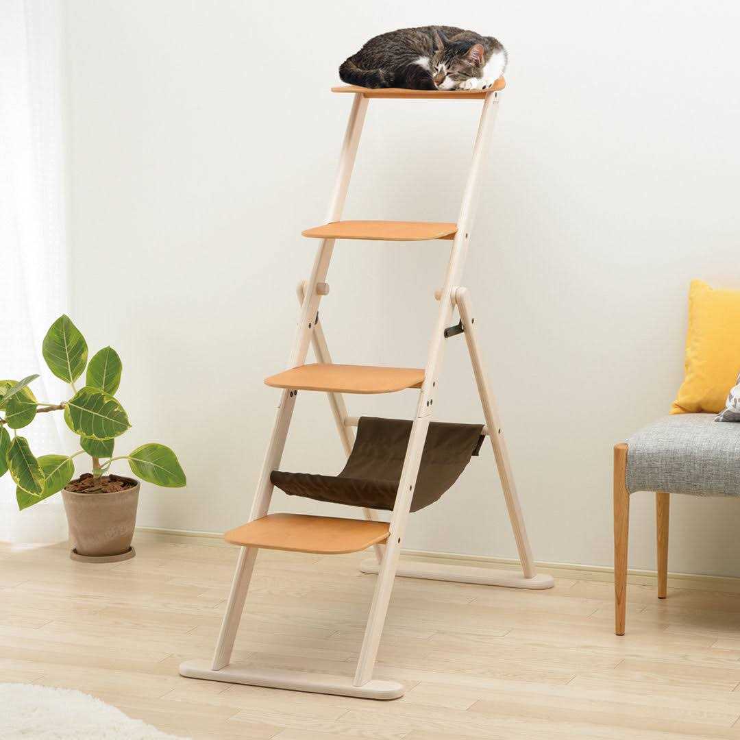 Richell Richell Cat Foldable Ladder - Pet Supplies online store