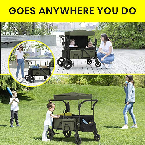 Stroller Wagon with Cooler Bag and Parent Organizer a7k