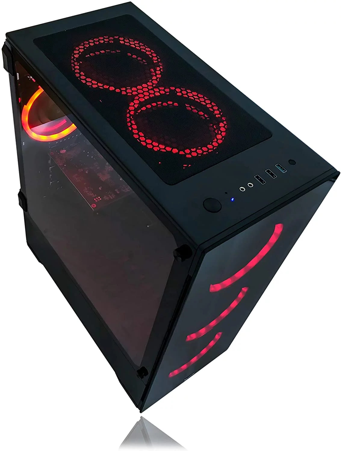 Gaming Desktop PC Intel 3.70GHz 16GB RAM 512GB SSD RX 580 8GB Windows 11 RGB k7