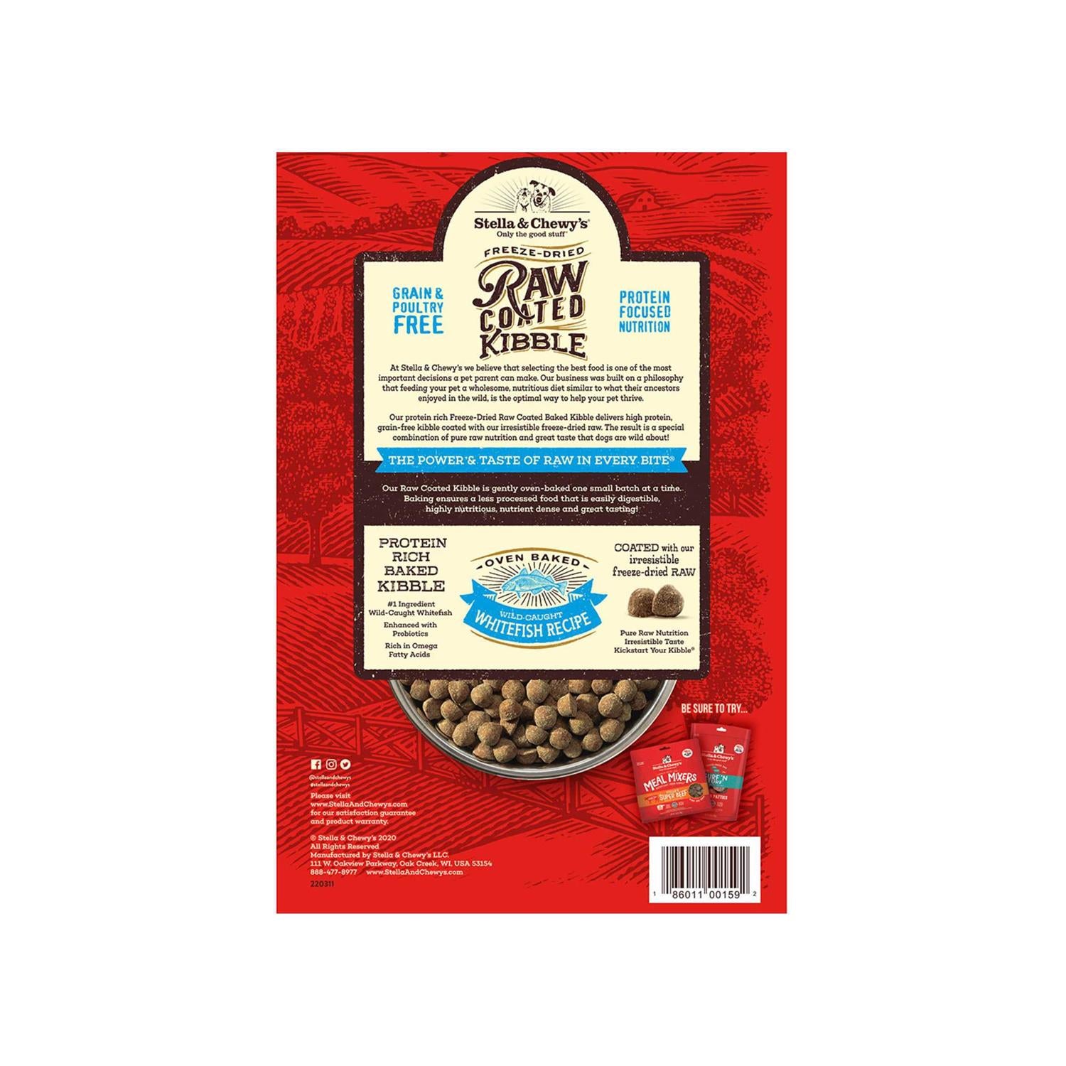Dried Dog Food Whitefish Recipe k7p