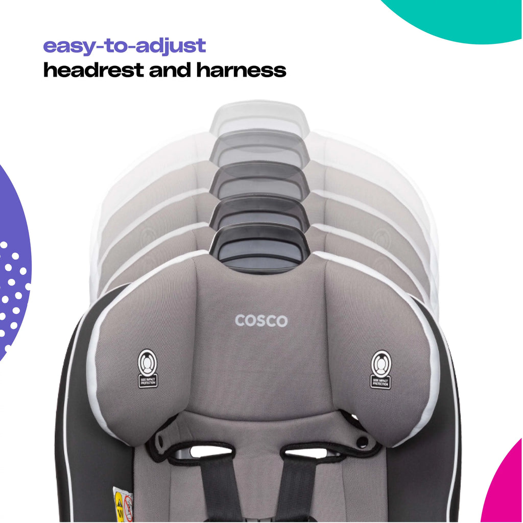 Cosco Kids Easy Elite All-in-One Convertible Car Seat Sleet k7
