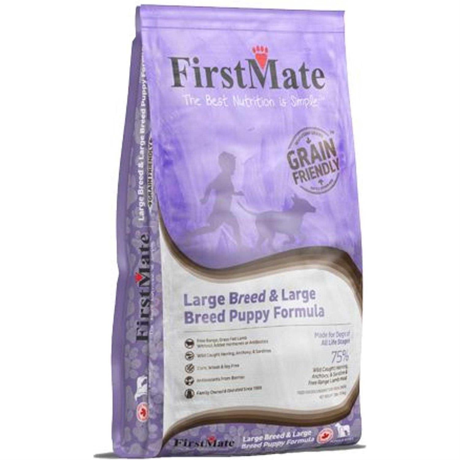 FirstMate Large Breed &amp; Large Breed Puppy Formula Grain Friendly Dry Dog Food - Pet Supplies online store