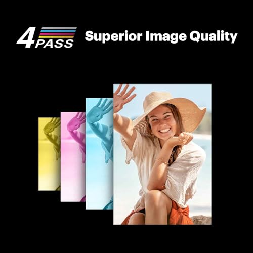 Portable Photo Printer 2.1x3.4 inches Bundle White k7