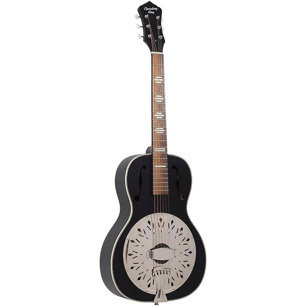 Resonator Guitar Satin Black k7