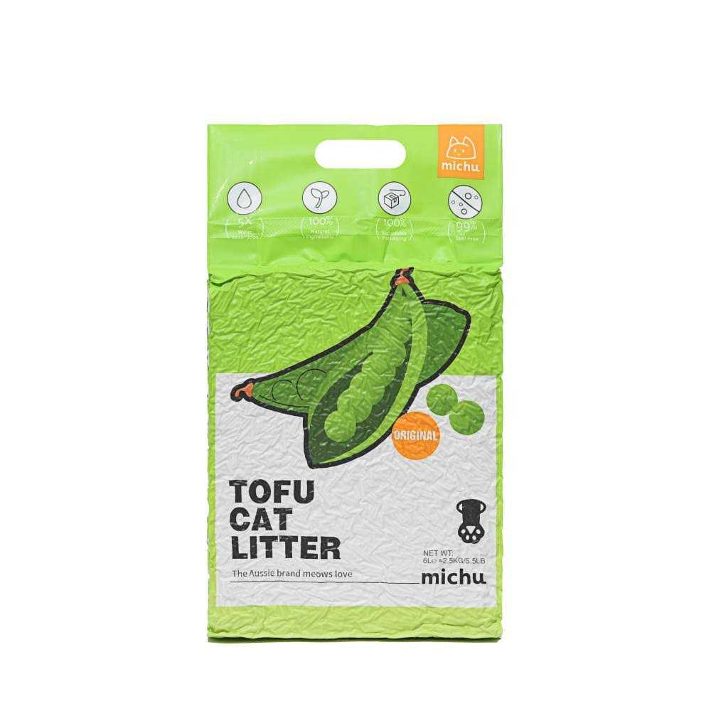 Tofu Cat Litter, Clumping, 5.5lb a7