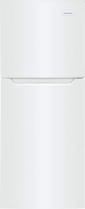 Frigidaire FFET1022UW 27 Inch Freestanding Top Freezer Refrigerator with 9.9 cu. ft. Total Capacity, in White