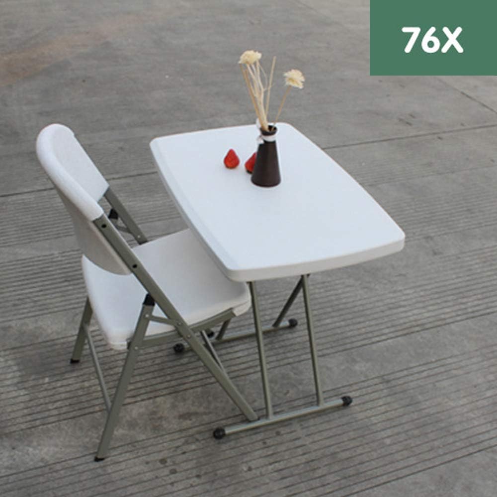 Lightweight Folding Camping Table White 2x3ft a7