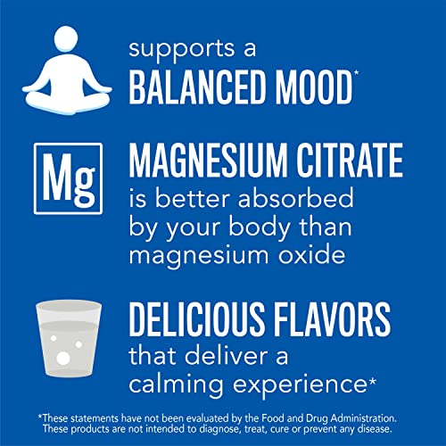 Magnesium Citrate Supplement Drink Mix Powder, Unflavored, 16 oz k7