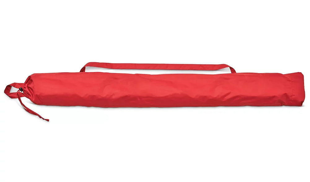 Umbrella Canopy UPF 50+ Adjustable Portable Red k7m