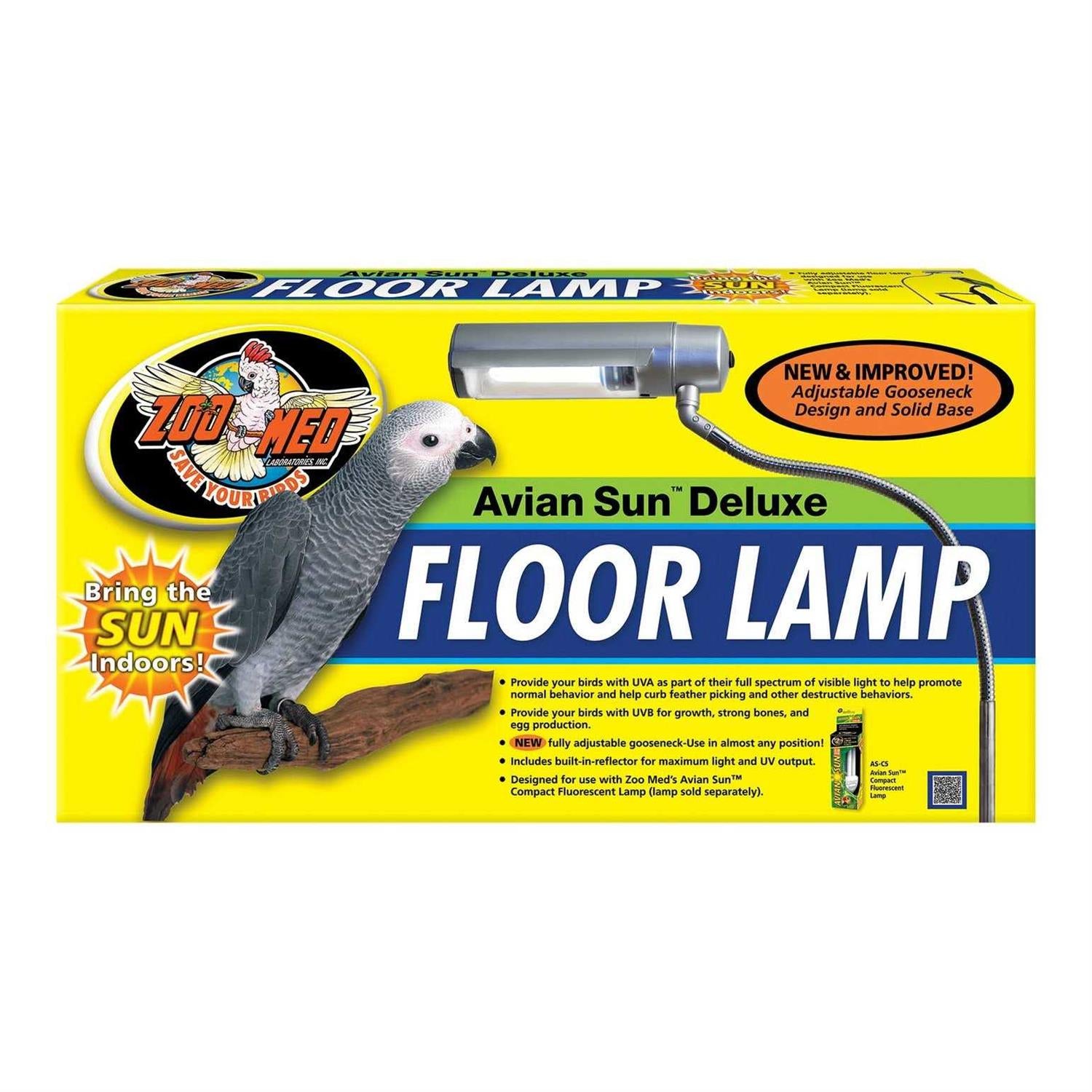 Avian Sun Deluxe Floor Lamp for Birds a7