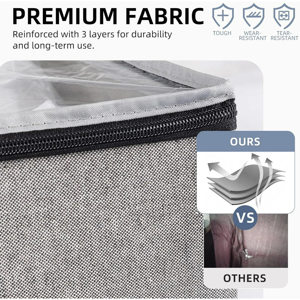 Under Bed Storage Container for Quilts Blankets Foldable Large Capacity 7a