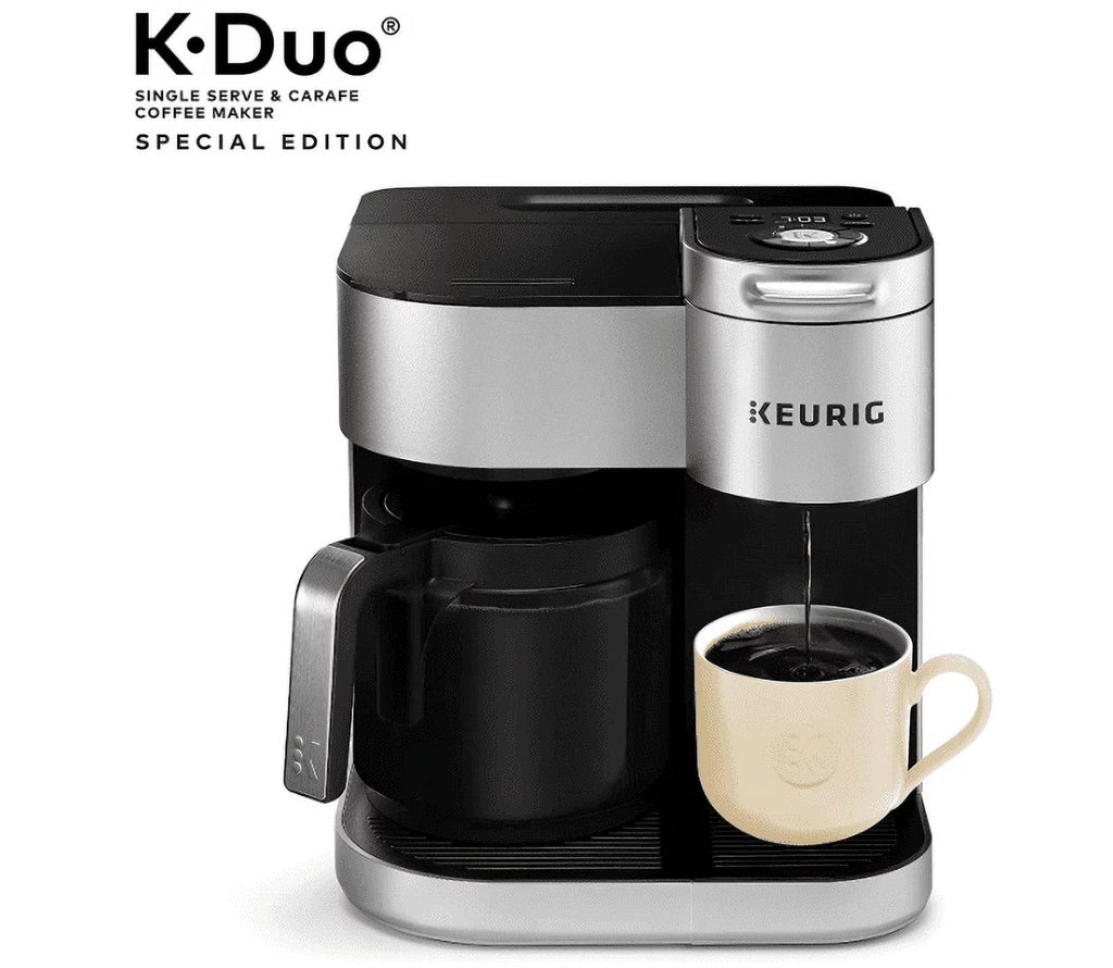 Coffee Maker Single Serve 12-Cup Drip Brewer Silver a7