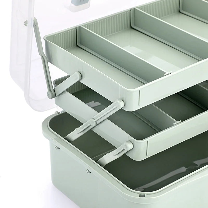 Plastic Dividing Storage Box with Adjustable Spacers k7q