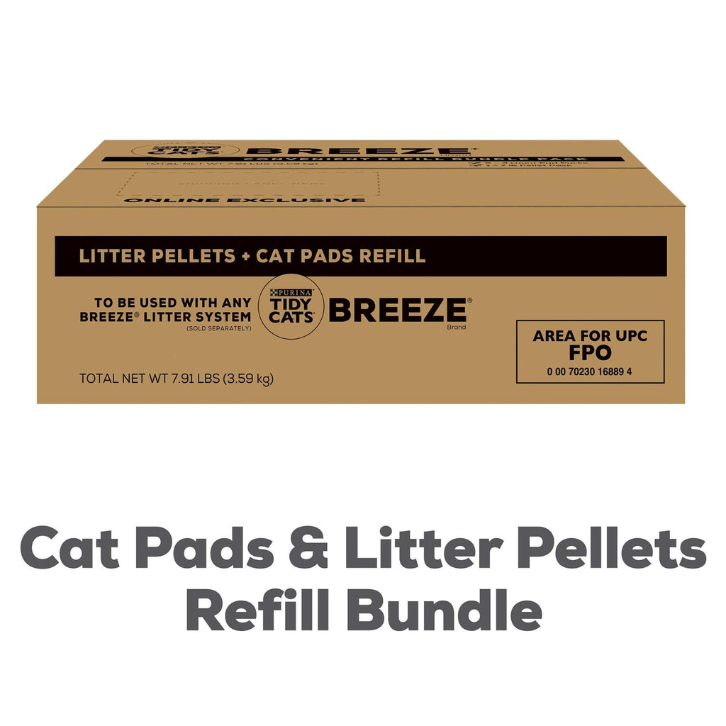Cat Pads & Litter Pellets Bundle Pack 7.91-lb box k7