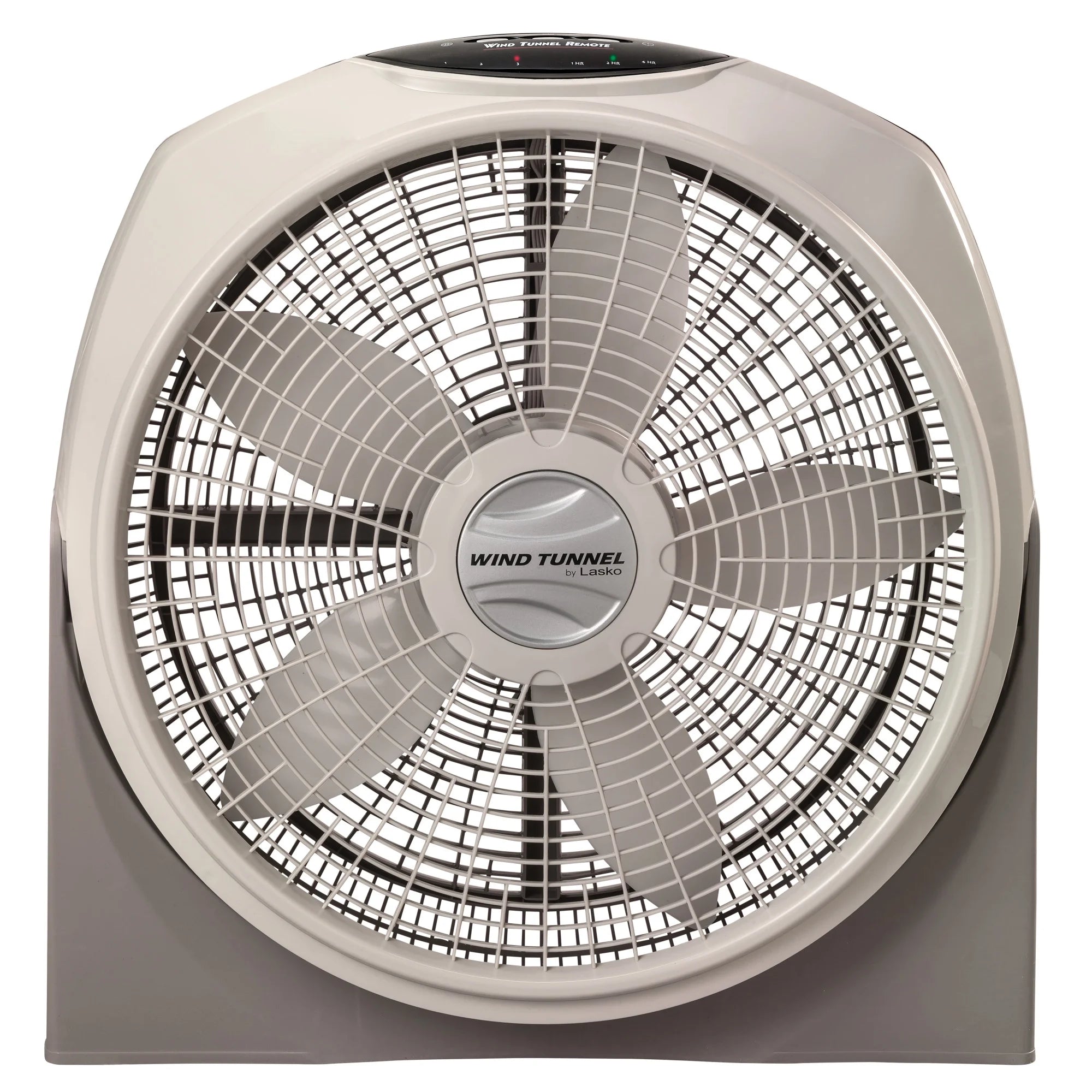 Wind Tunnel 20" 3-Speed Floor Fan with Remote Control Gray 7k