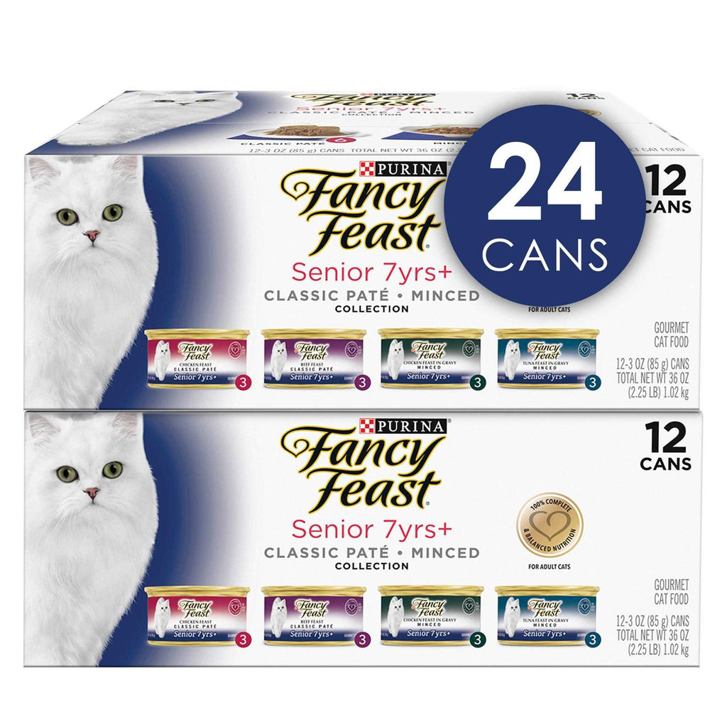 Senior Wet Cat Food Variety Pack k7m