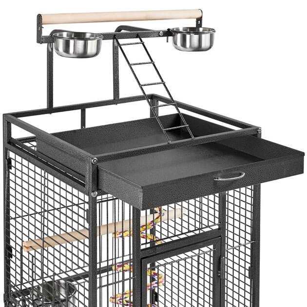 Parrot Cage with Playtop 61in a7