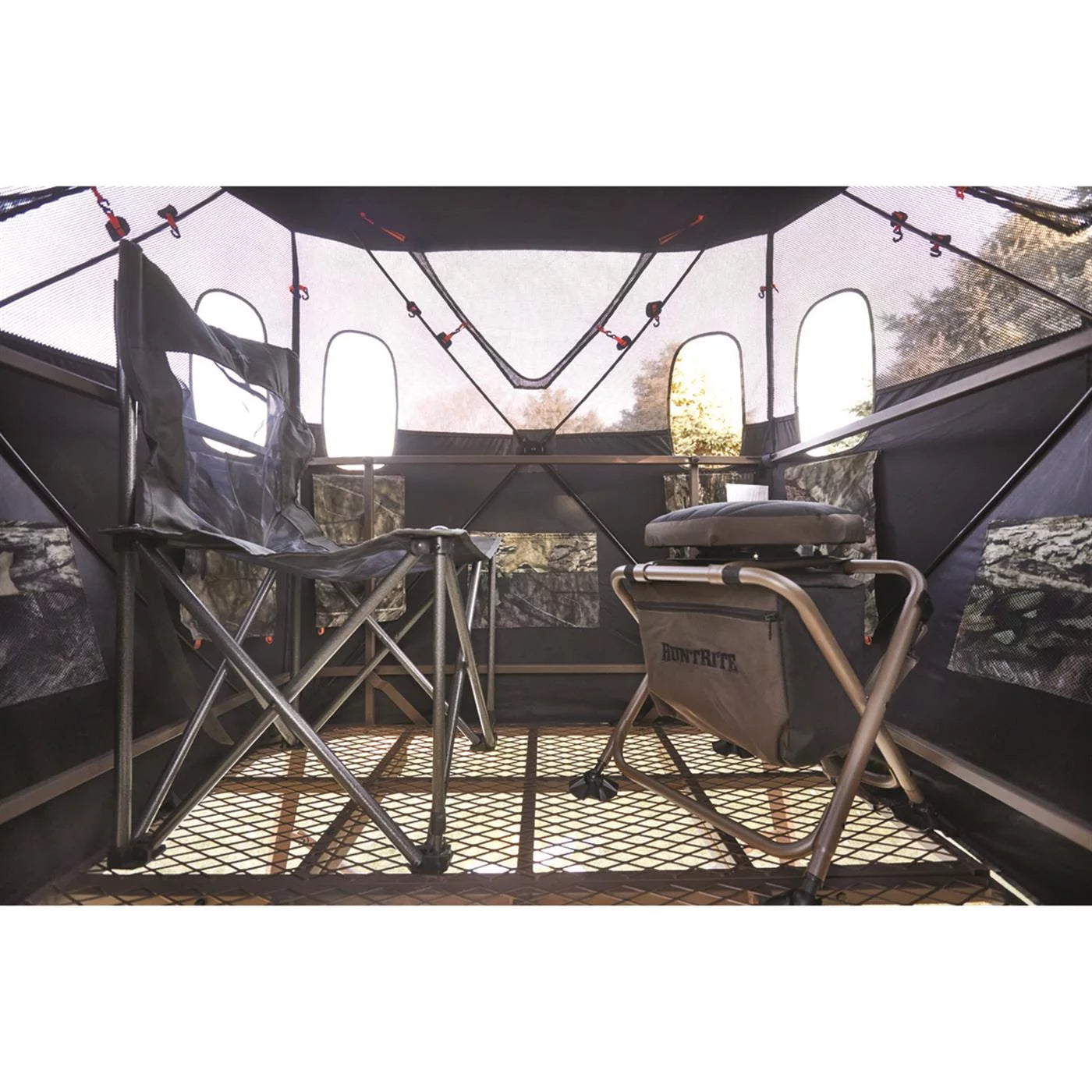 Tripod Hunting Tower Blind 2-Person Elevated Stand a7k