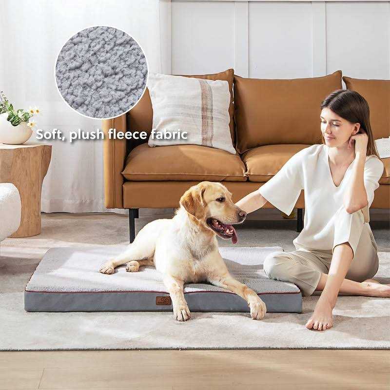 Orthopedic Waterproof Dog Bed Large Washable Cover a7