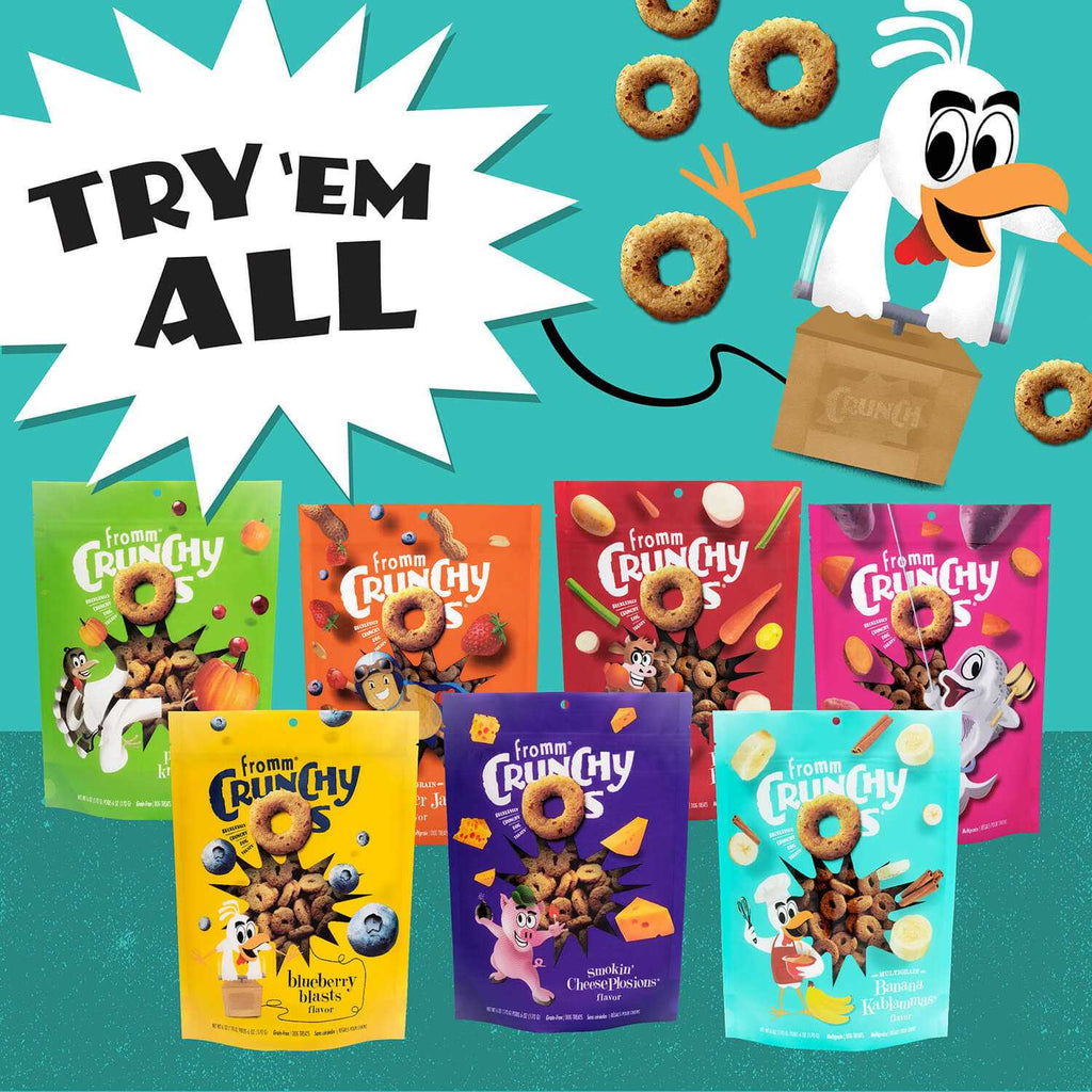 Crunchy O's Dog Treats k7m