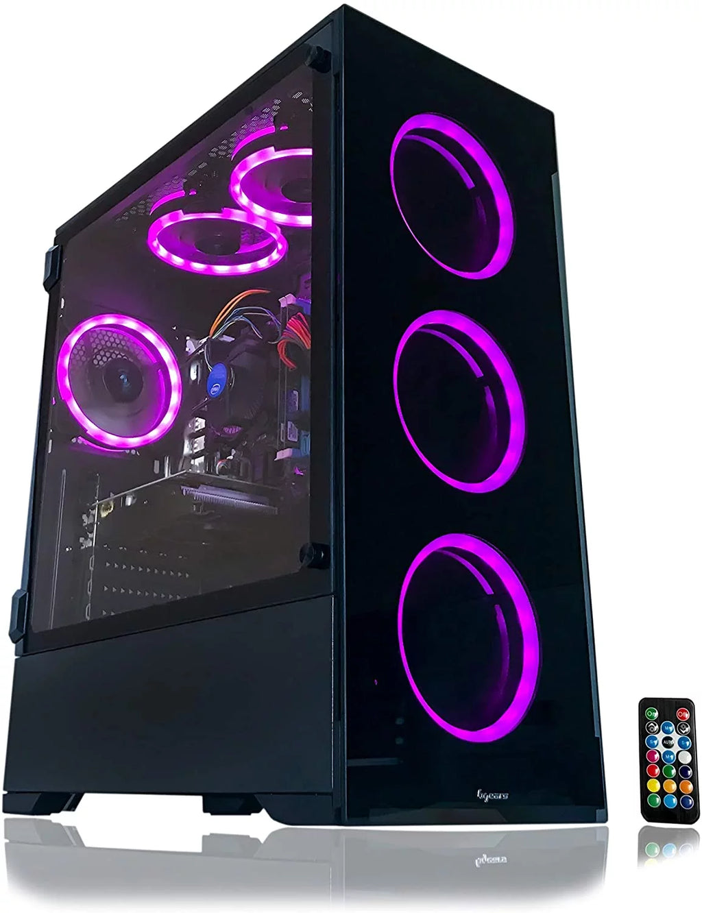 Gaming Desktop PC Intel 3.70GHz 16GB RAM 512GB SSD RX 580 8GB Windows 11 RGB k7