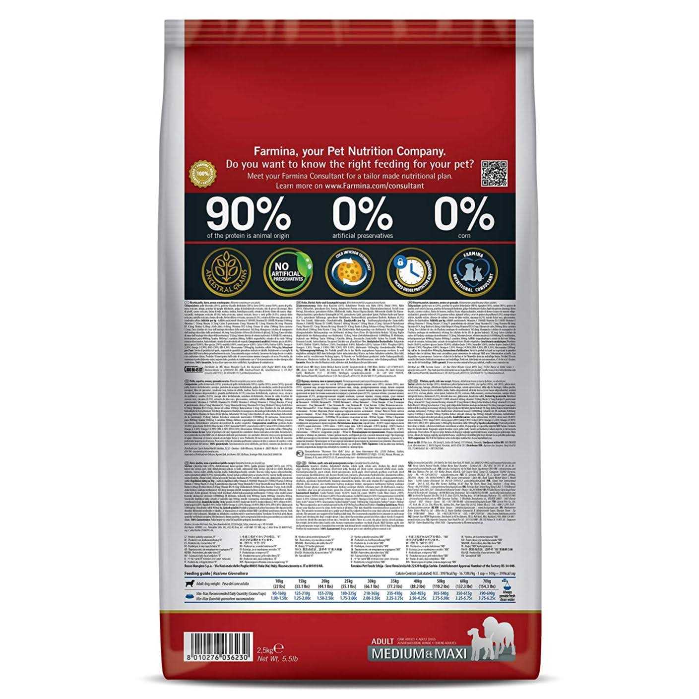 Chicken & Pomegranate Adult Dry Dog Food 26.5 lb k7