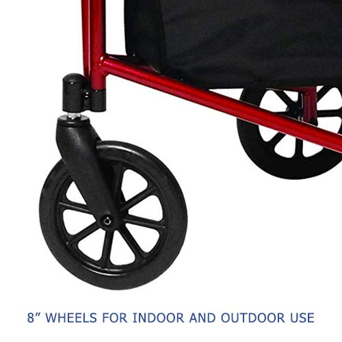 Foldable 3-Wheel Walker for Seniors, Lightweight a7