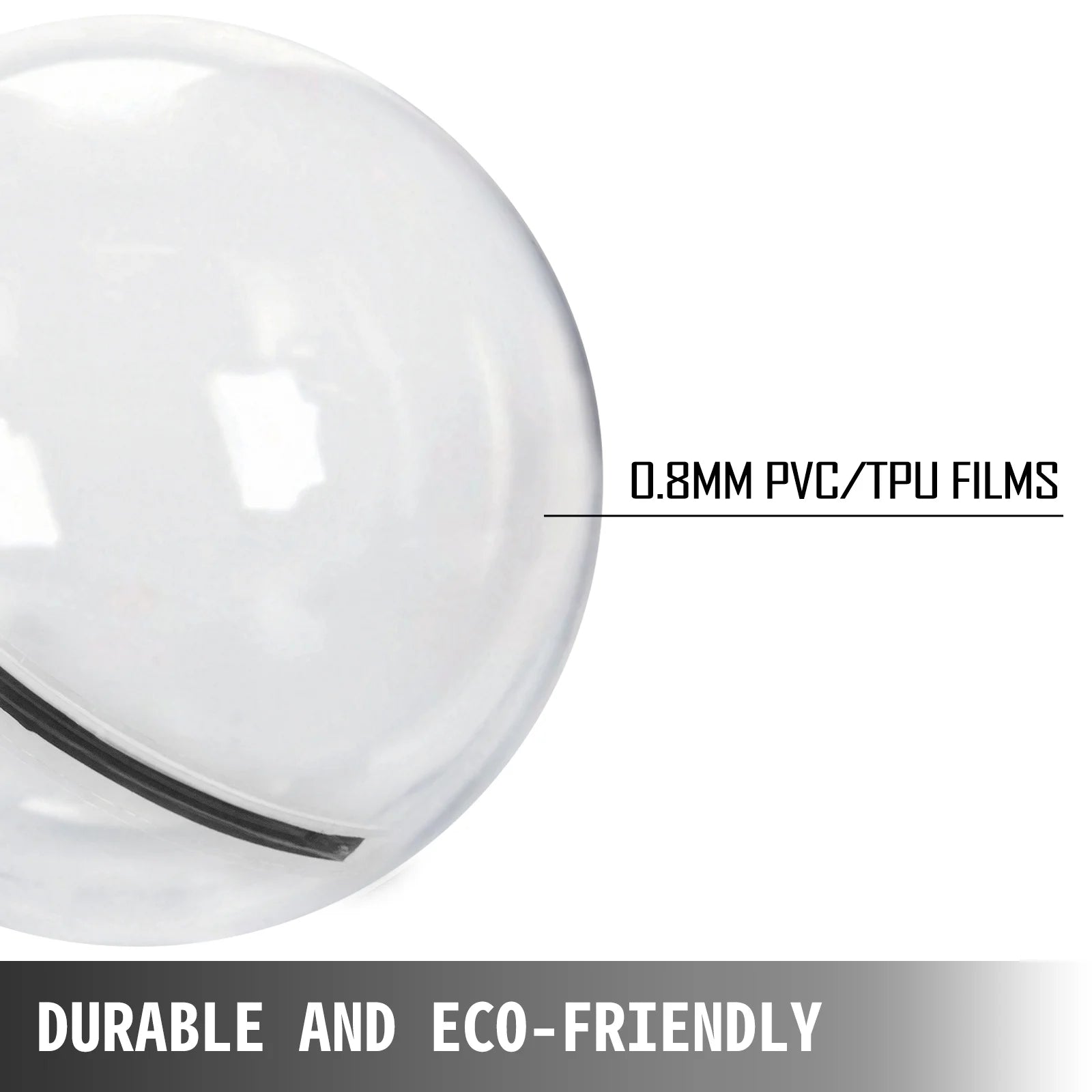 Water Walking Ball Inflatable Zorb Ball with Zipper a7