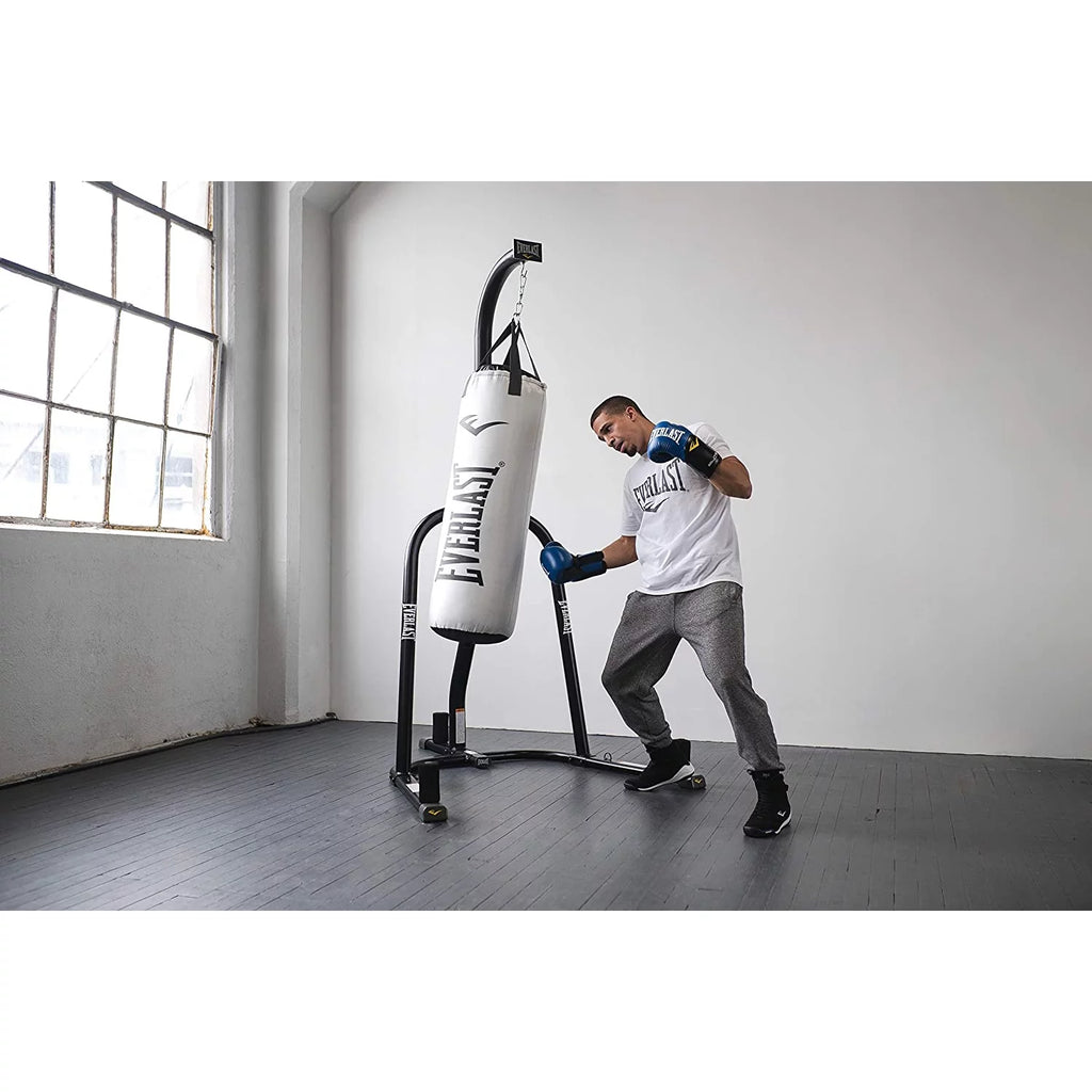 Boxing Heavy Bag Stand MMA Equipment Black a7