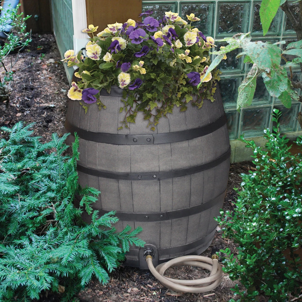 Rain Barrel Black 50 Gal a7
