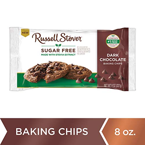 Sugar Free Dark Chocolate Baking Chips 8oz a7