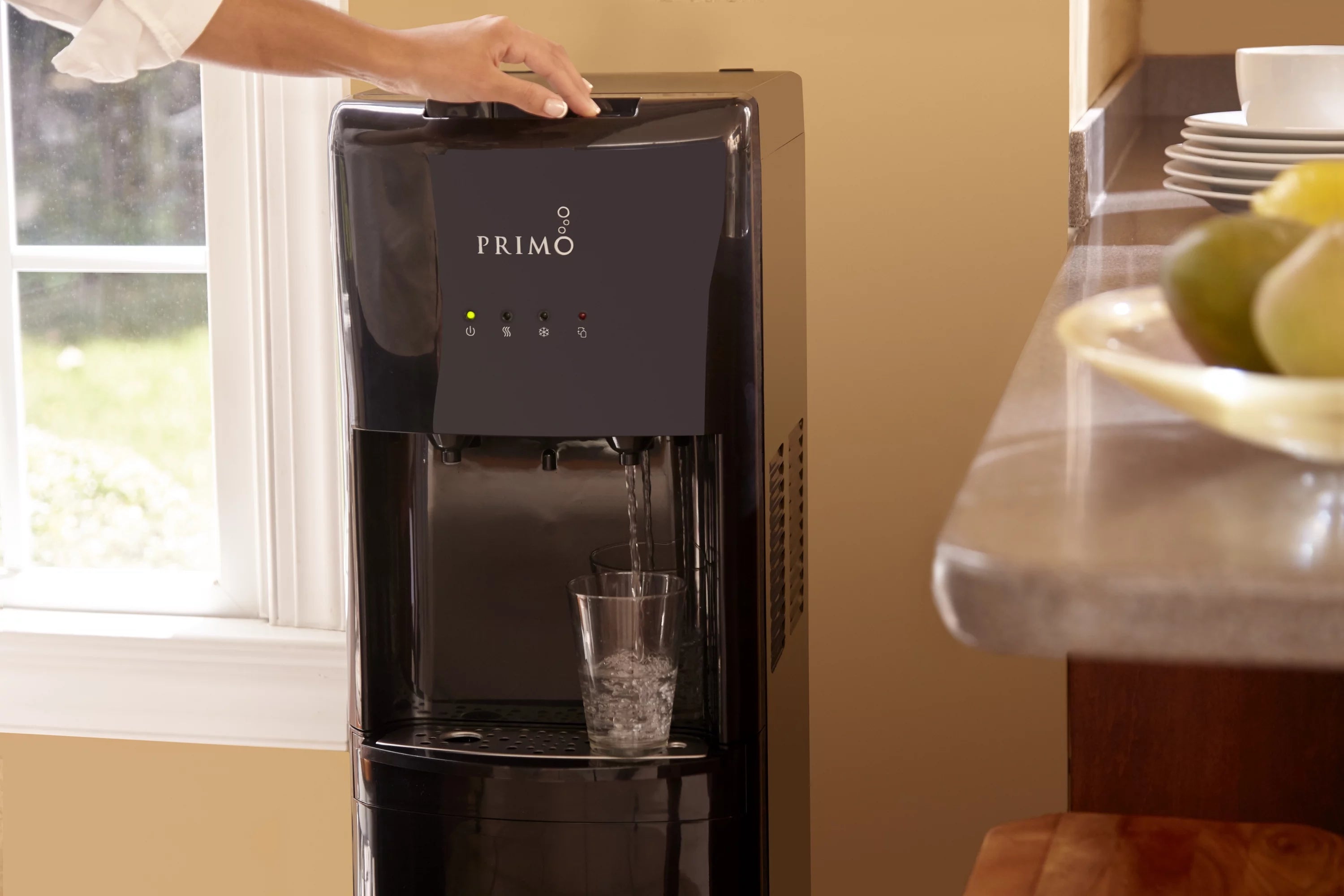 Water Dispenser Bottom Loading Hot Cold Black k7p