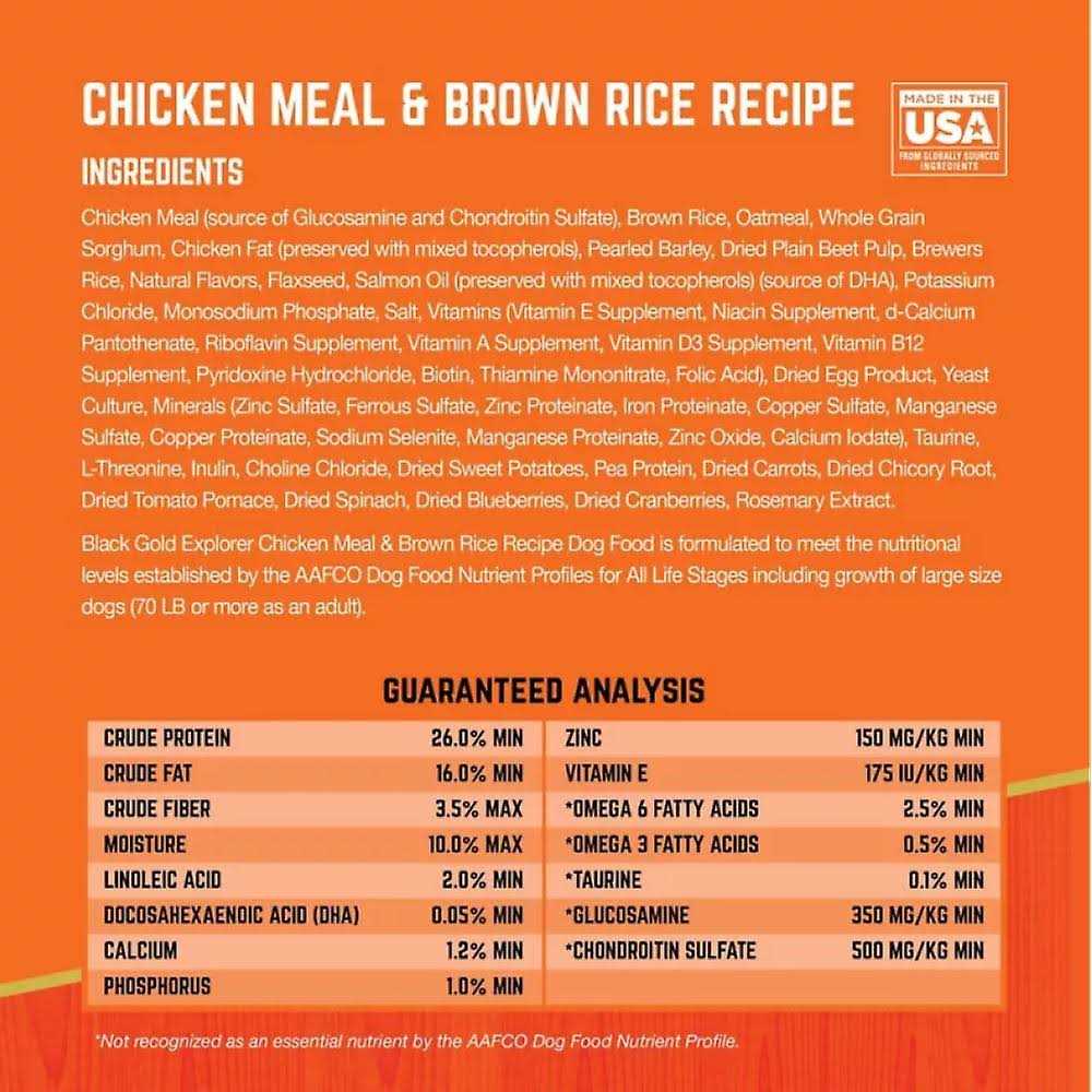 Dog Food Chicken Meal Brown Rice Formula k7m