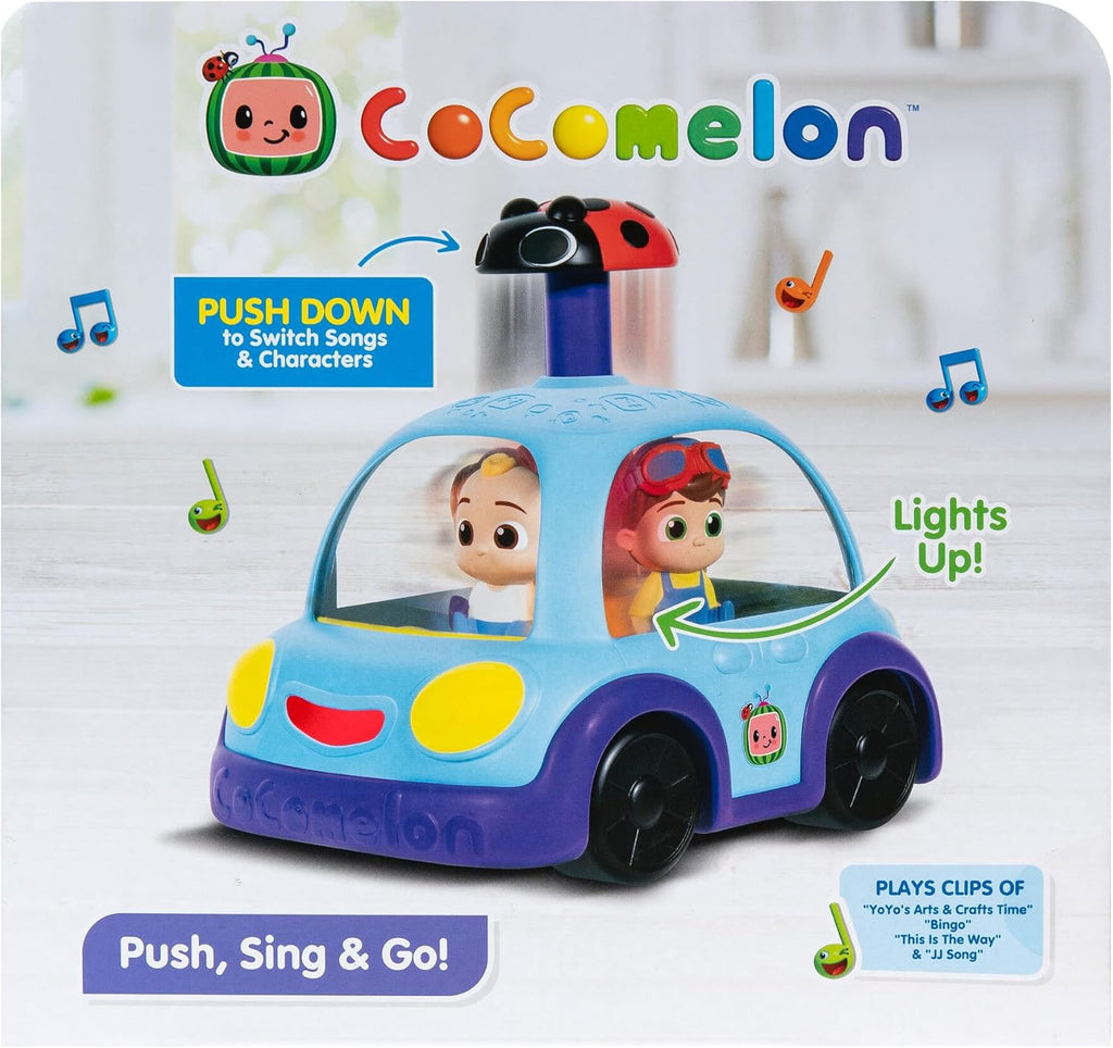 Musical Push Car for Toddlers with Lights and Songs a7