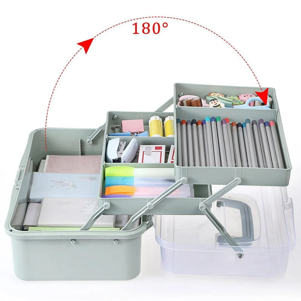 Plastic Dividing Storage Box with Adjustable Spacers k7q